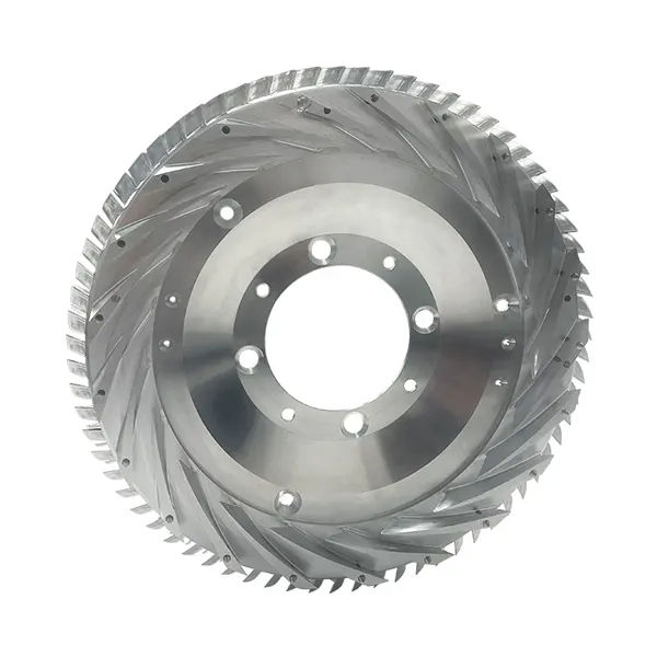 Usinagem CNC com impulsor de precisão