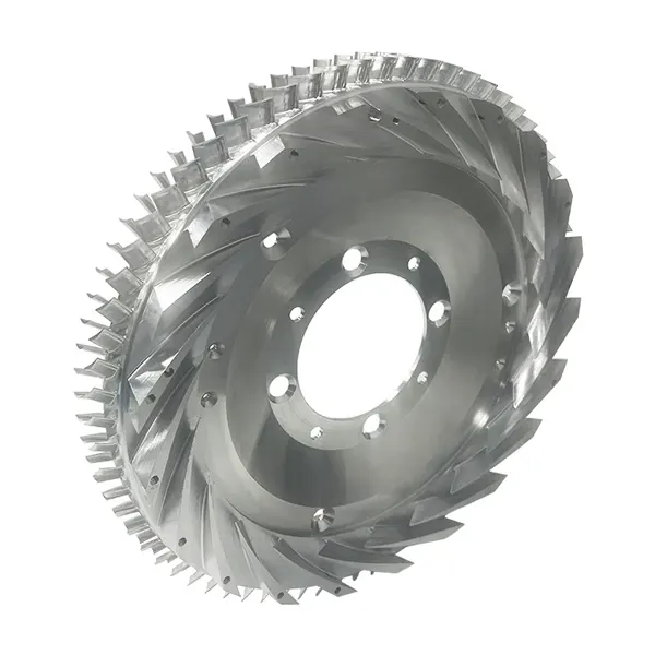 Usinagem CNC com impulsor