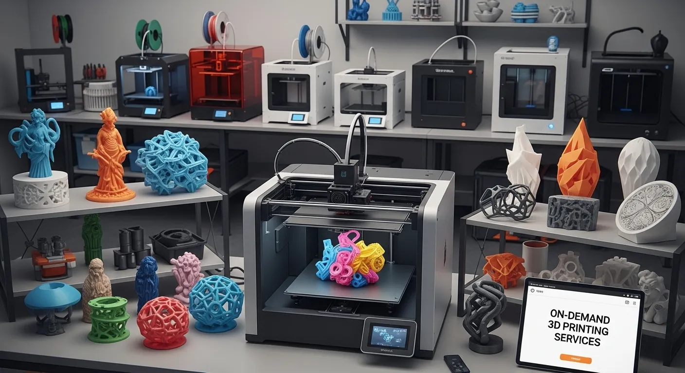 Serviços de impressão 3D sob demanda