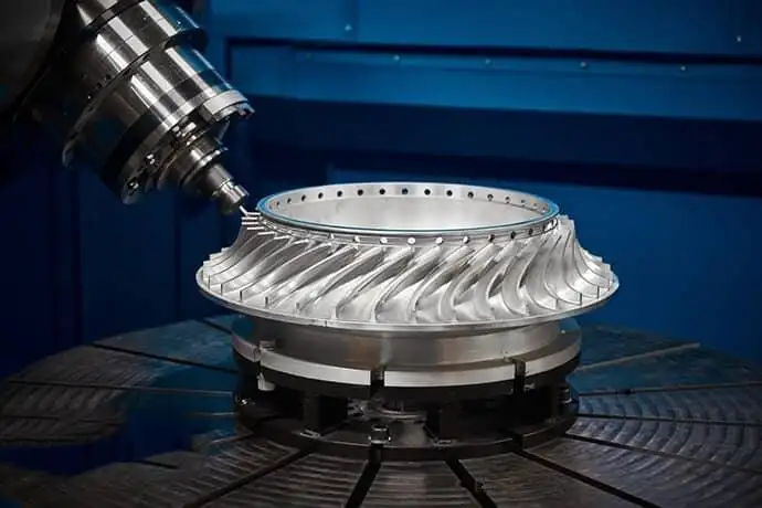 Usinagem CNC com Impulsor