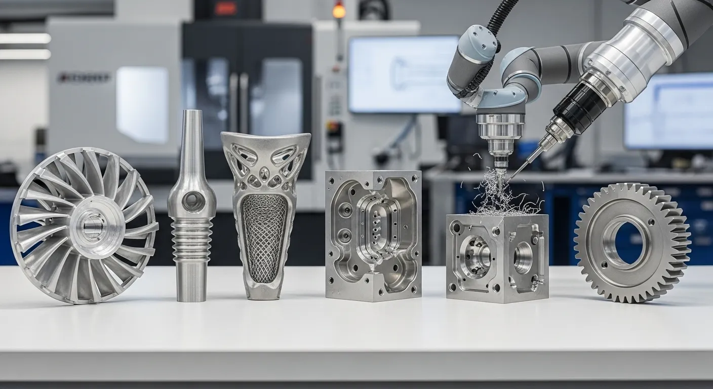 5-Protótipos de usinagem CNC no eixo