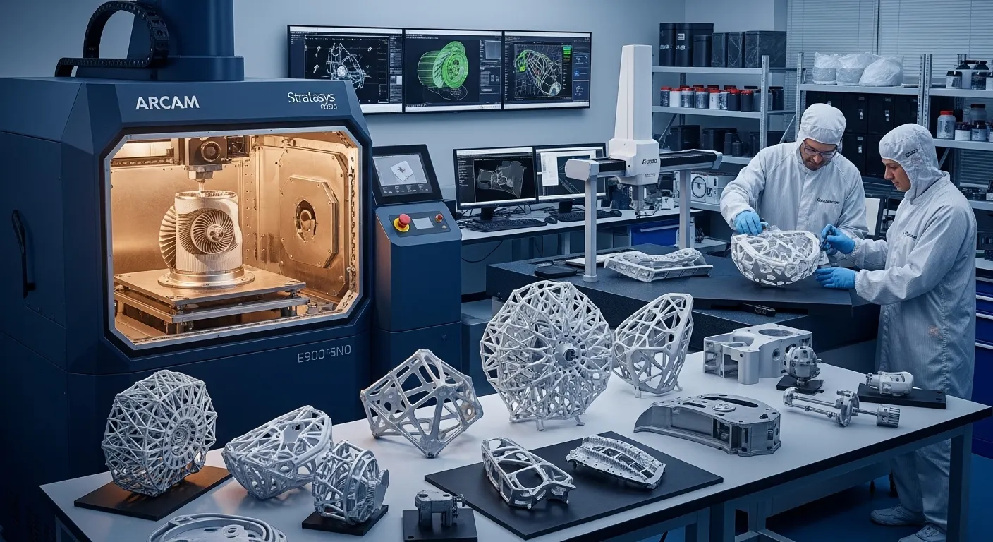 Serviços de impressão 3D aeroespacial