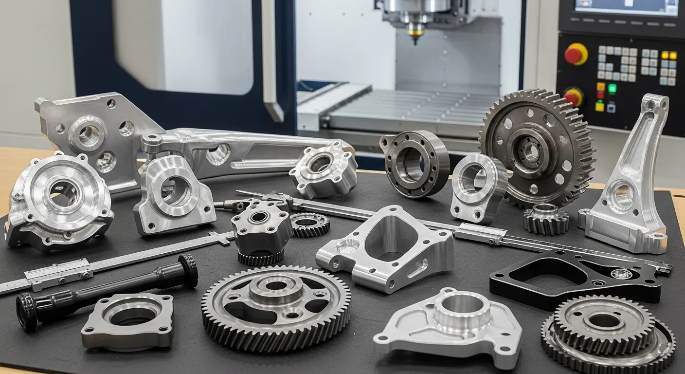 Peças de protótipo CNC automotivo