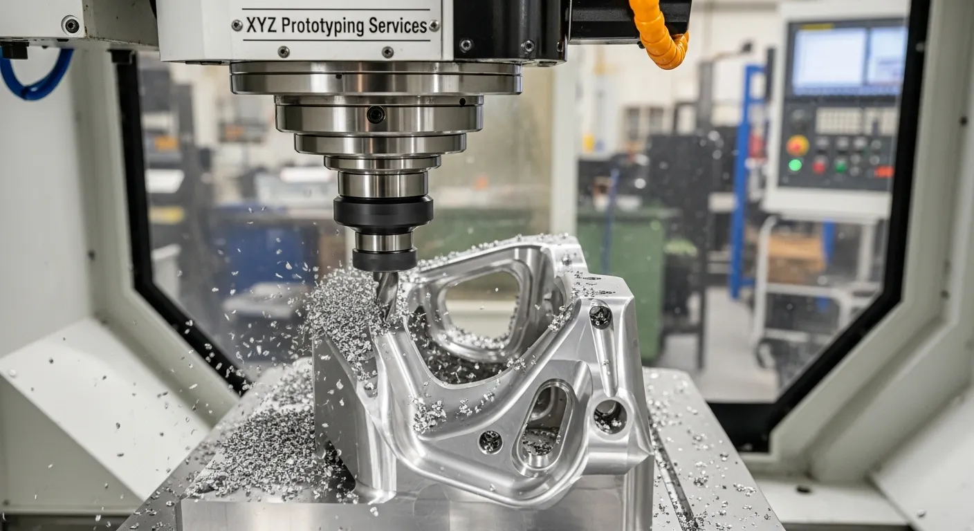 Serviços de protótipo de fresagem CNC