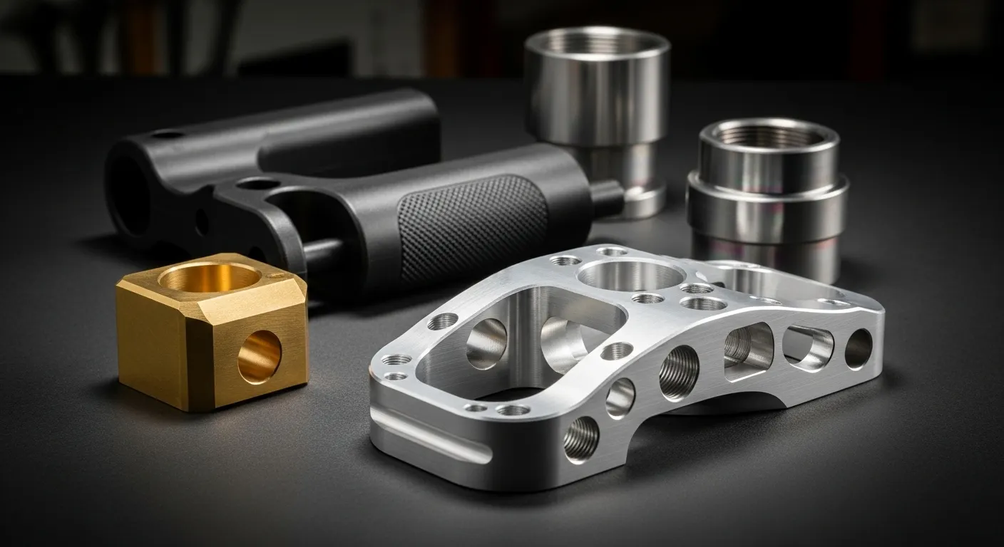 Protótipos personalizados usinados por CNC