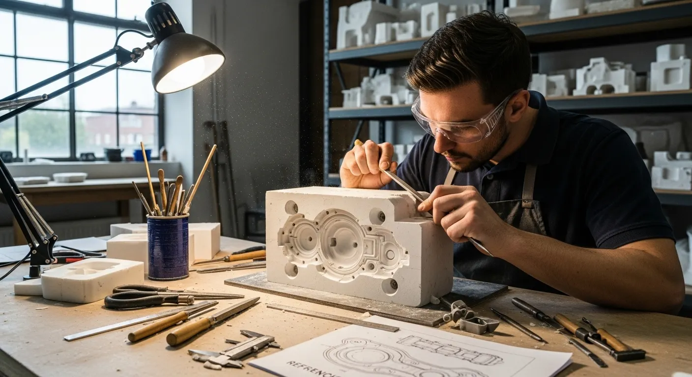 Fabricação de moldes protótipos