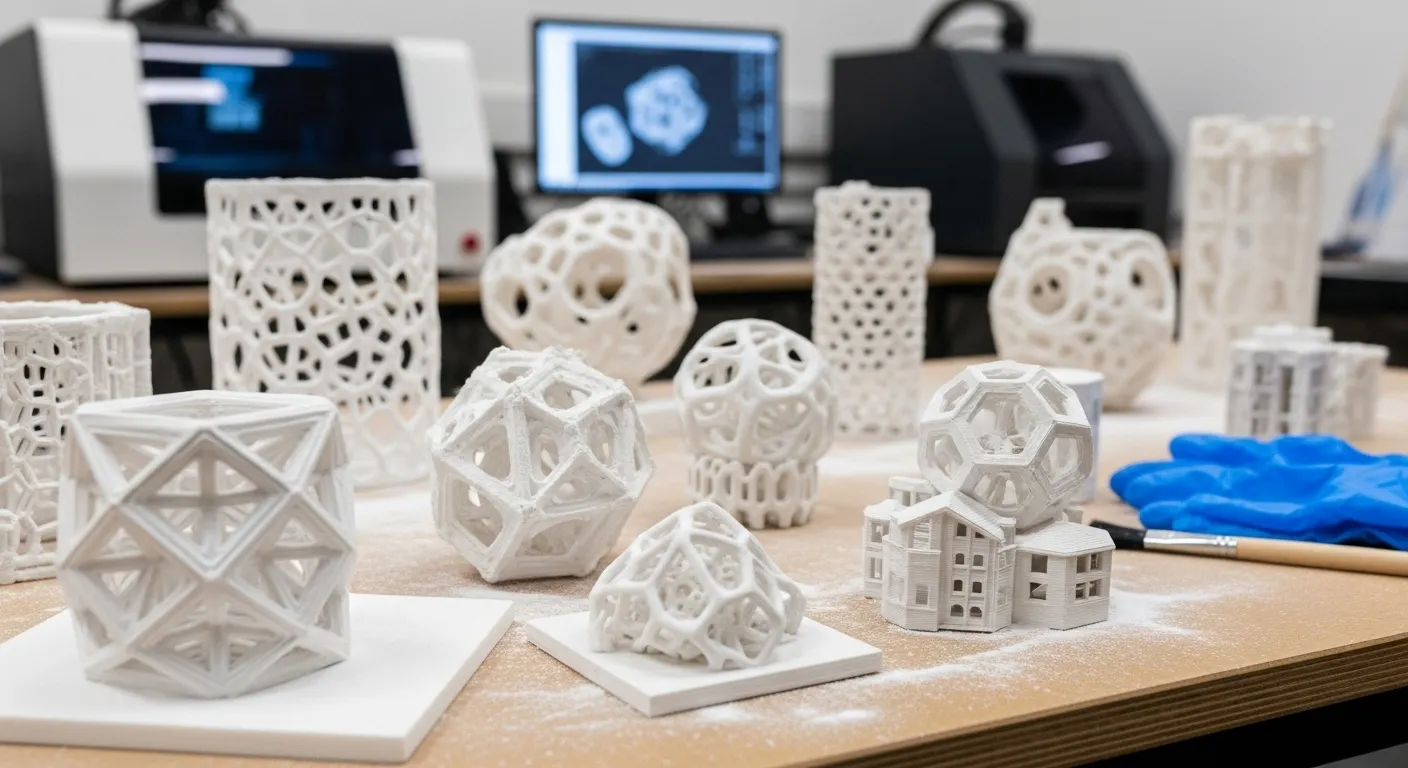 Protótipos de impressão 3D do SLS