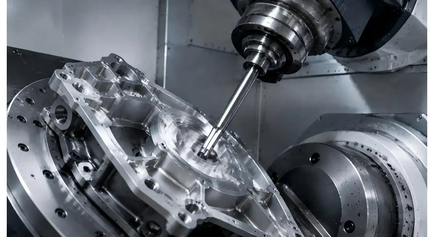 Usinagem CNC de 5 Eixos