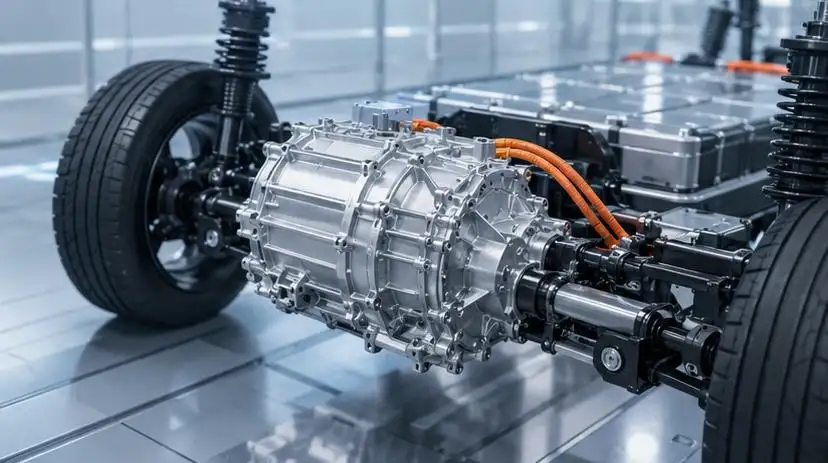 Carcaça de motor para veículos elétricos