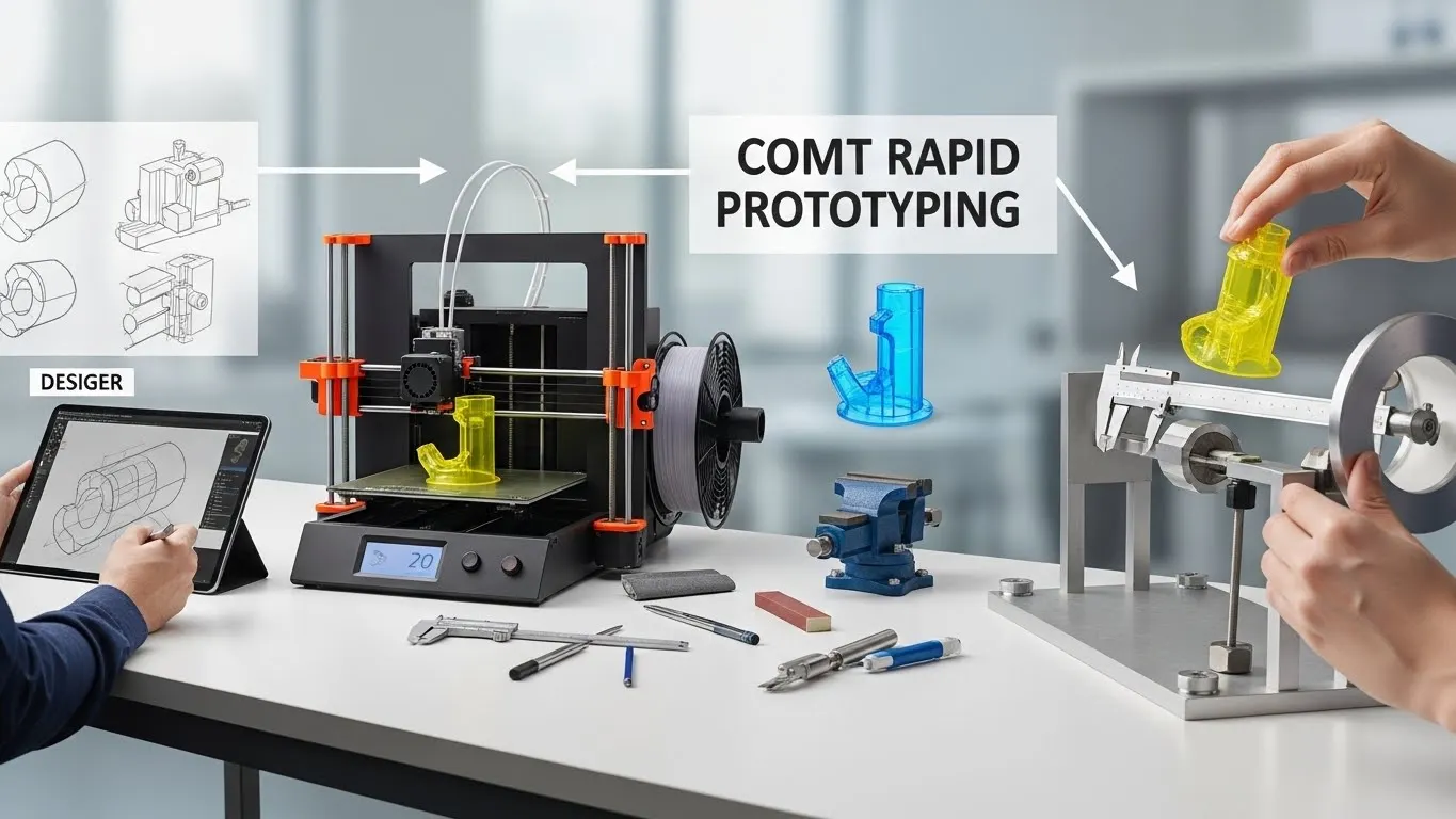 Entendendo as Etapas do Processo de Prototipagem Rápida