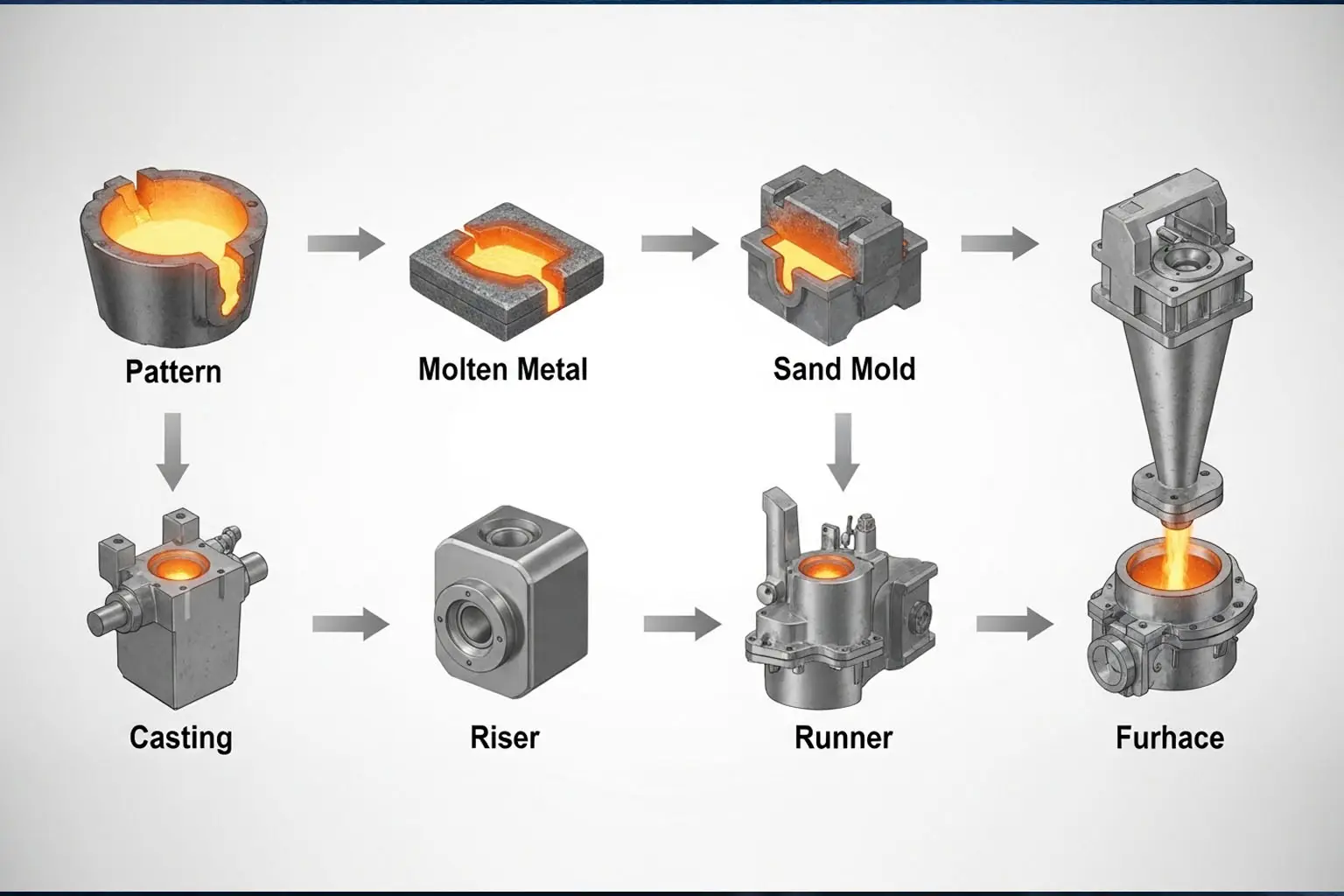 O que é fundição de metal? Um Guia Completo para Fabricantes e Engenheiros